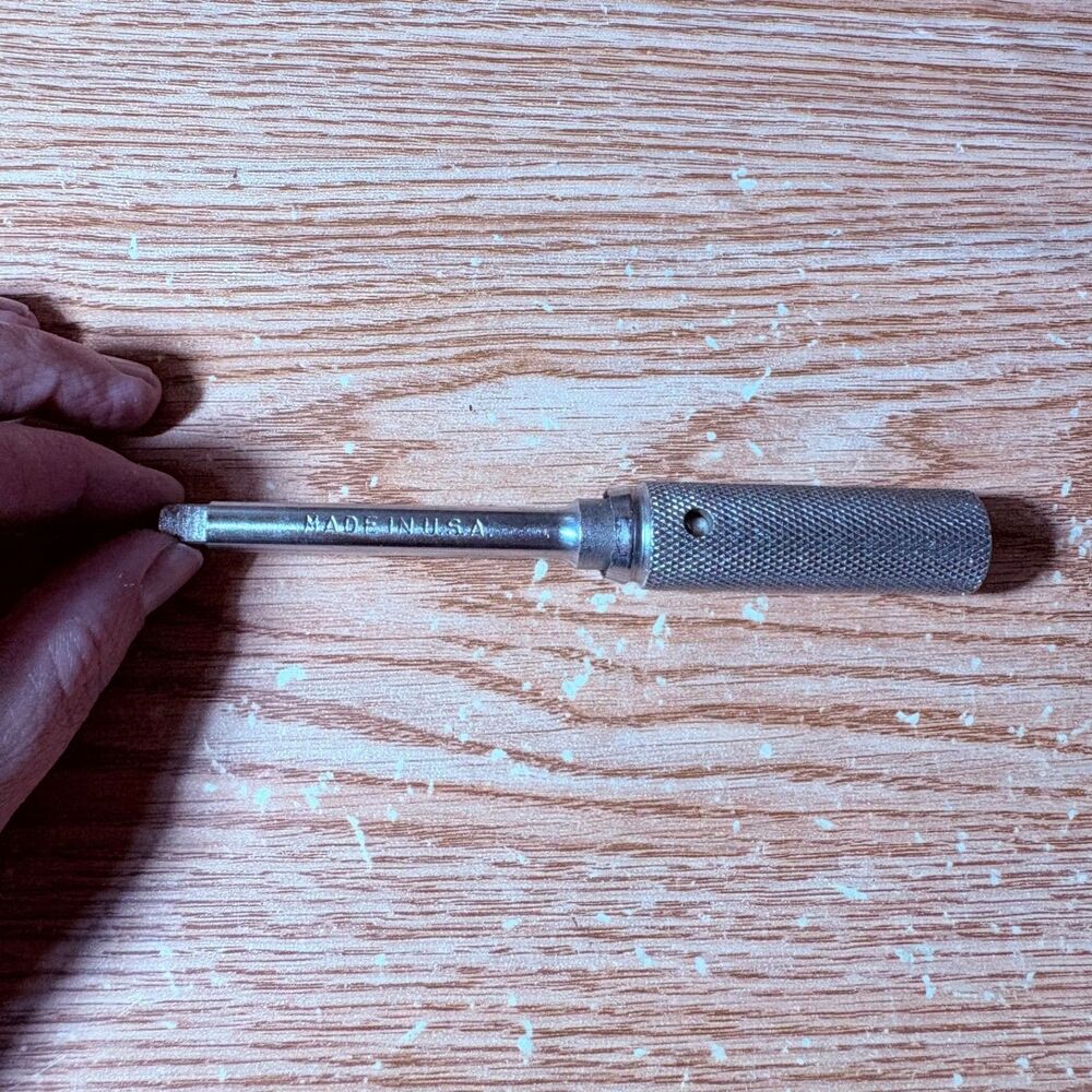 Williams M-110 1/4"-Drive Spinner Handle Extension 5-1/4"-OAL Made in USA